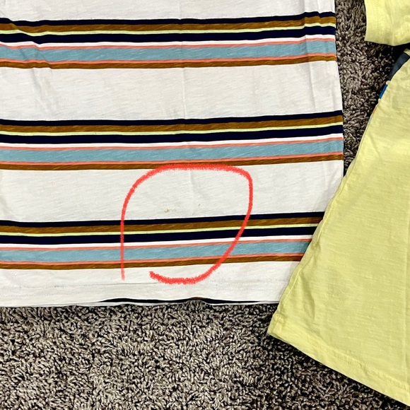 5/$25 Bundle of 2 boys striped pocket tshirts, size 8 - Picture 7 of 7